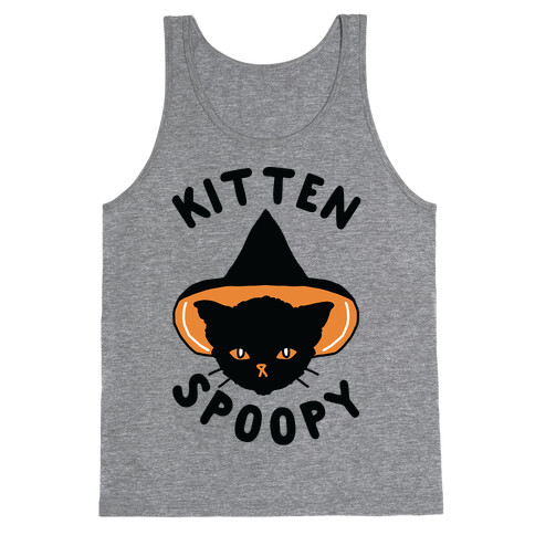 Kitten Spoopy Tank Top