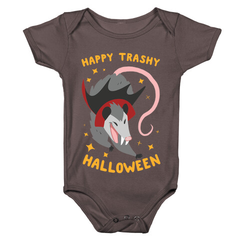 Happy Trashy Halloween Baby One-Piece