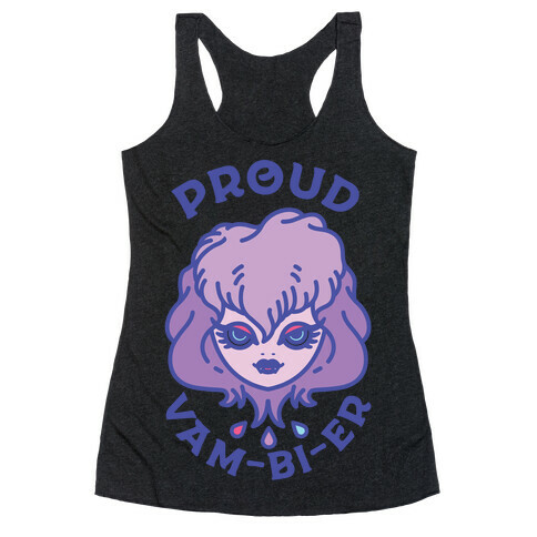 Proud Vam-bi-re Racerback Tank Top