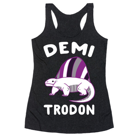 Demi-trodon - Dimetrodon  Racerback Tank Top