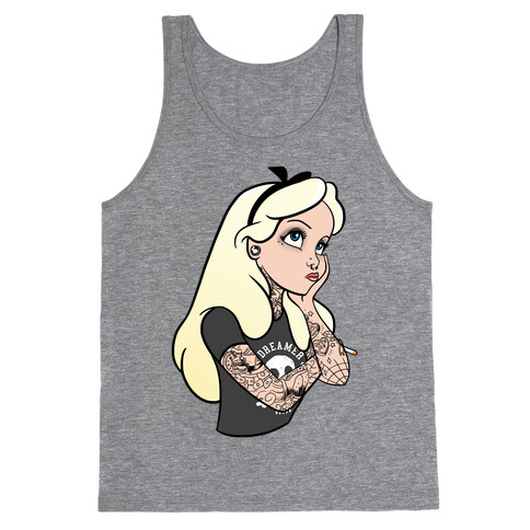 Punk Alice Parody Tank Top