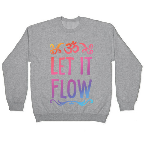Let It Flow Yoga Pullover