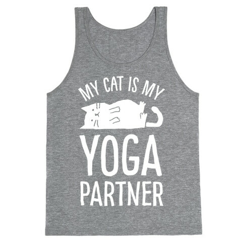 My Cat Is My Yoga Partner Tank Top
