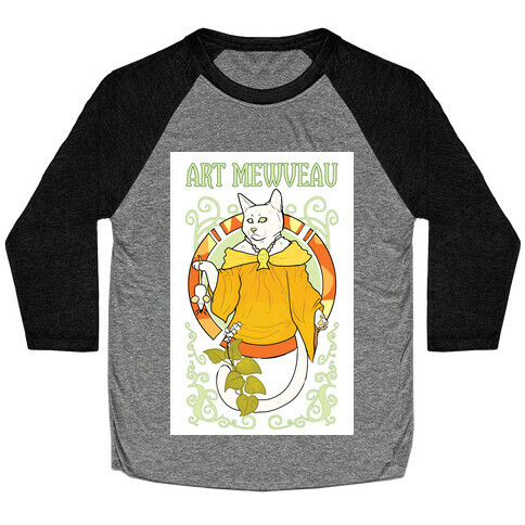 Art Mewveau Baseball Tee