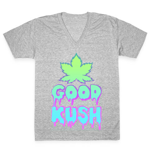 Good Kush V-Neck Tee Shirt