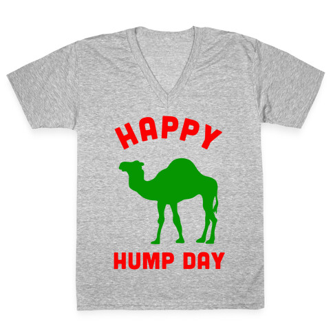 Happy Hump Day V-Neck Tee Shirt