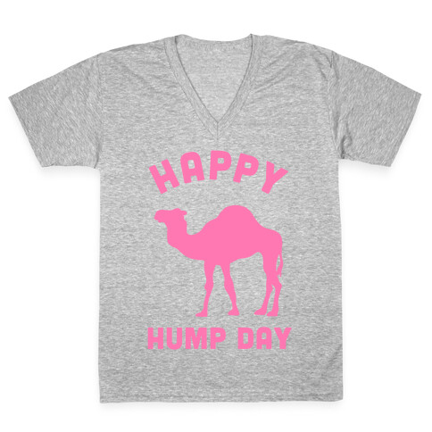 Happy Hump Day V-Neck Tee Shirt