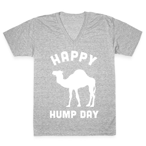 Happy Hump Day V-Neck Tee Shirt