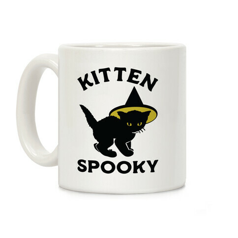 Kitten Spooky Coffee Mug