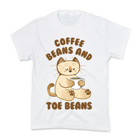 Coffee Beans and Toe Beans Kids T-Shirt