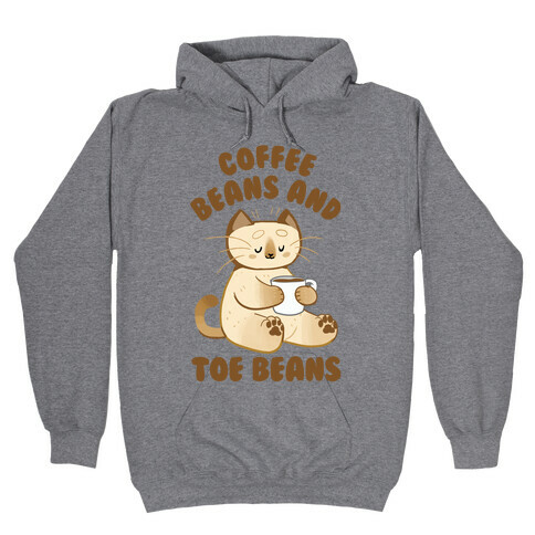 Coffee Beans and Toe Beans Hooded Sweatshirt