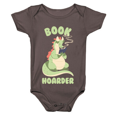 Book Hoarder Baby One-Piece