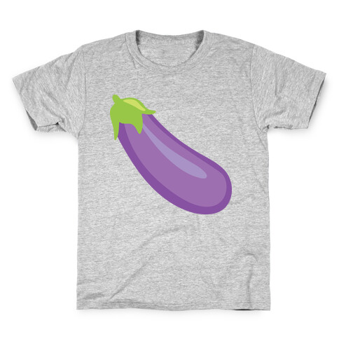 Eggplant/Peach Pair (Eggplant) Kids T-Shirt