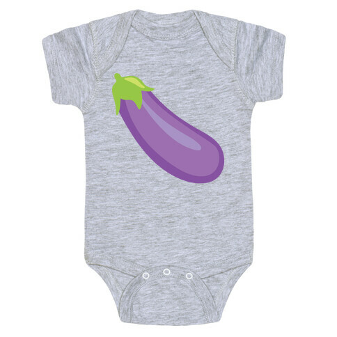 Eggplant/Peach Pair (Eggplant) Baby One-Piece
