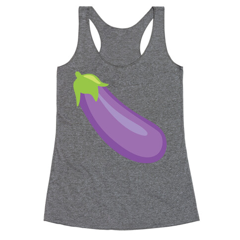 Eggplant/Peach Pair (Eggplant) Racerback Tank Top