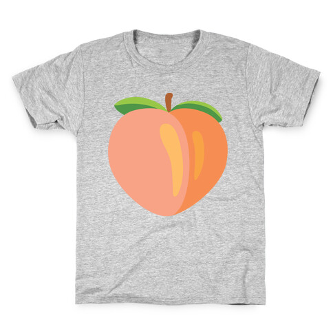 Eggplant/Peach Pair (Peach) Kids T-Shirt