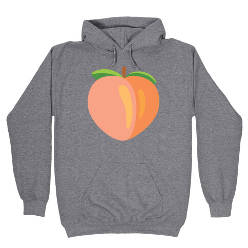 Eggplant/Peach Pair (Peach) Hooded Sweatshirt