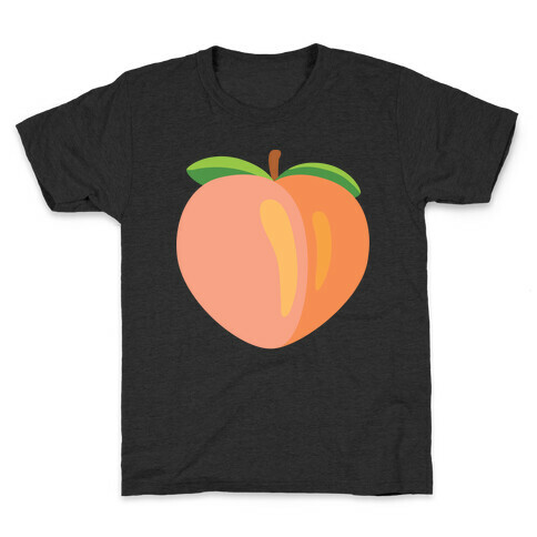 Eggplant/Peach Pair (Peach) Kids T-Shirt