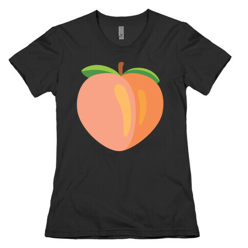 Eggplant/Peach Pair (Peach) Womens T-Shirt