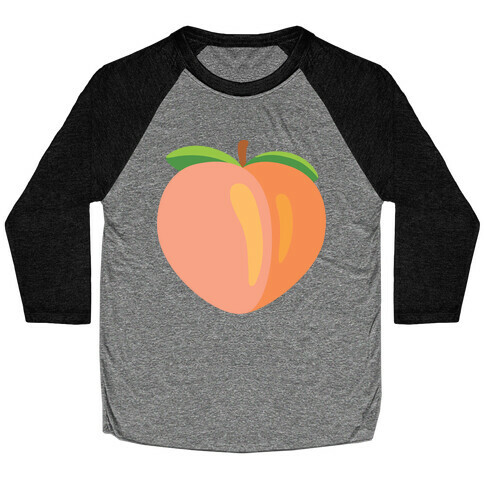 Eggplant/Peach Pair (Peach) Baseball Tee