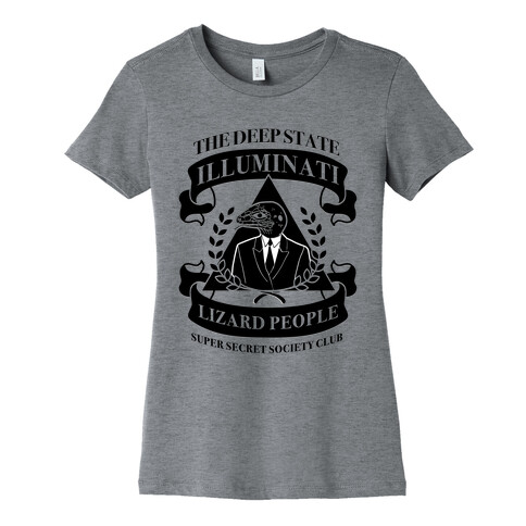 Super Secret Society Club  Womens T-Shirt