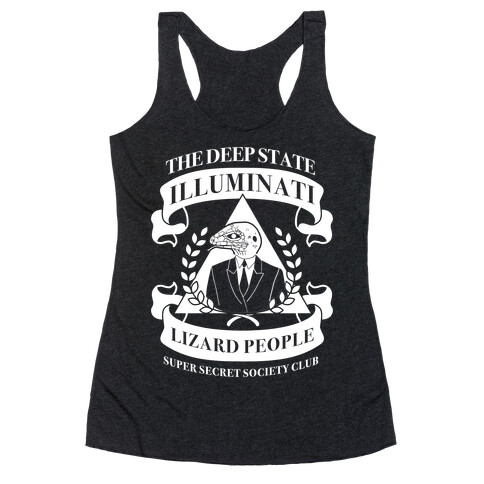 Super Secret Society Club  Racerback Tank Top