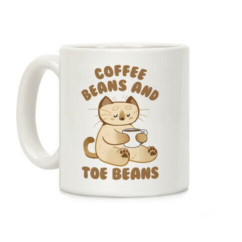Coffee Beans and Toe Beans Coffee Mug