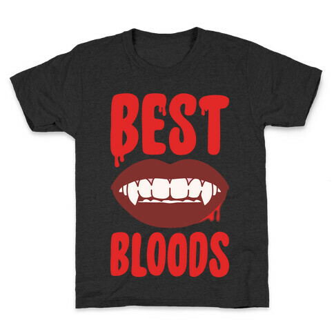 Best Bloods Pairs Shirt White Print Kids T-Shirt