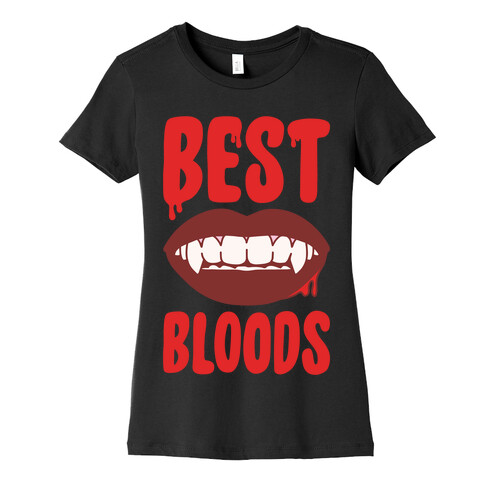 Best Bloods Pairs Shirt White Print Womens T-Shirt