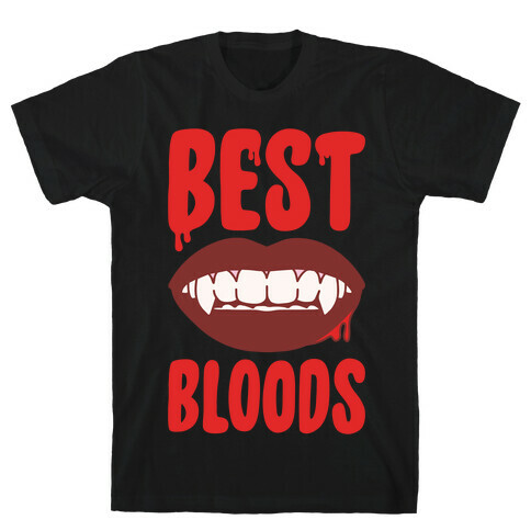 Best Bloods Pairs Shirt White Print T-Shirt