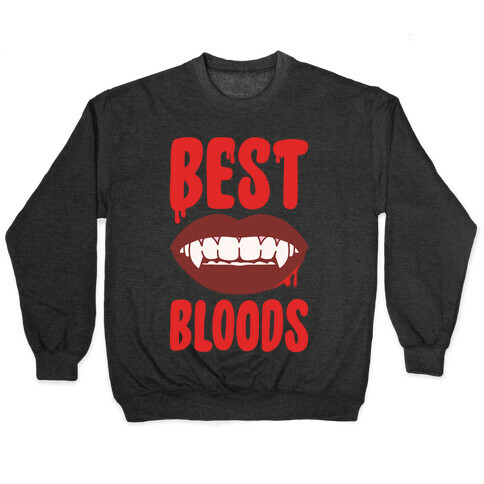 Best Bloods Pairs Shirt White Print Pullover