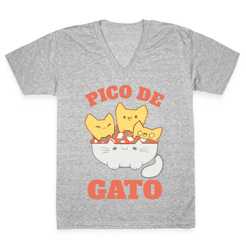 Pico De Gato V-Neck Tee Shirt