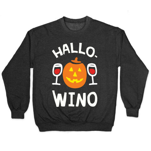 Hallo-Wino Pumpkin Pullover