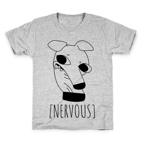 Nervous Dog Kids T-Shirt