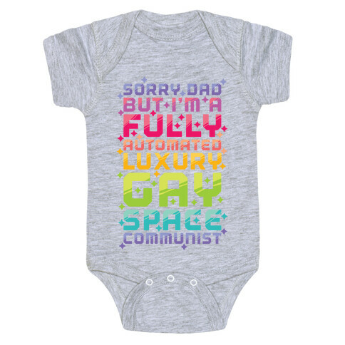 Fully Automated Luxury Gay Space Communist Baby One-Piece