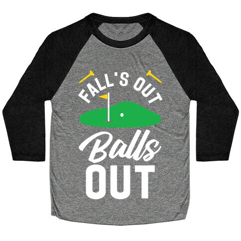 Falls Out Balls Out Golf Baseball Tee