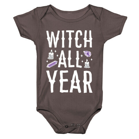 Witch All Year Baby One-Piece