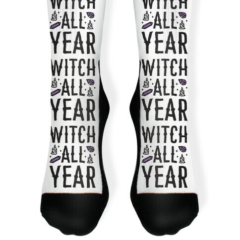 Witch All Year Sock