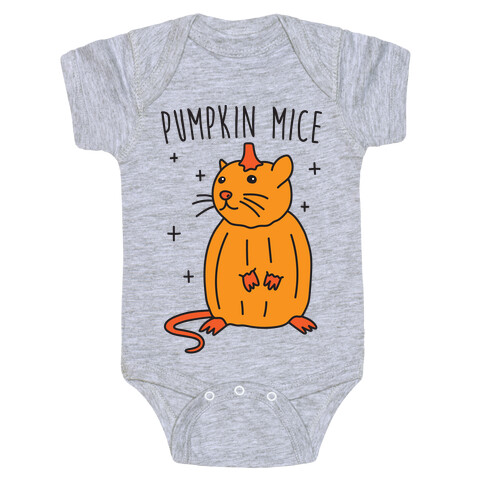 Pumpkin Mice Baby One-Piece