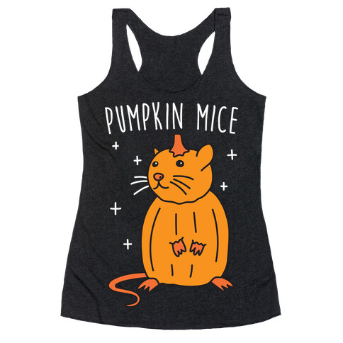 Pumpkin Mice Racerback Tank Top