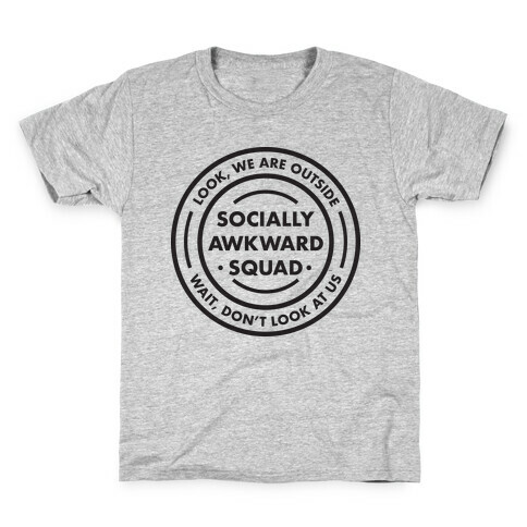 Socially Awkward Squad Kids T-Shirt