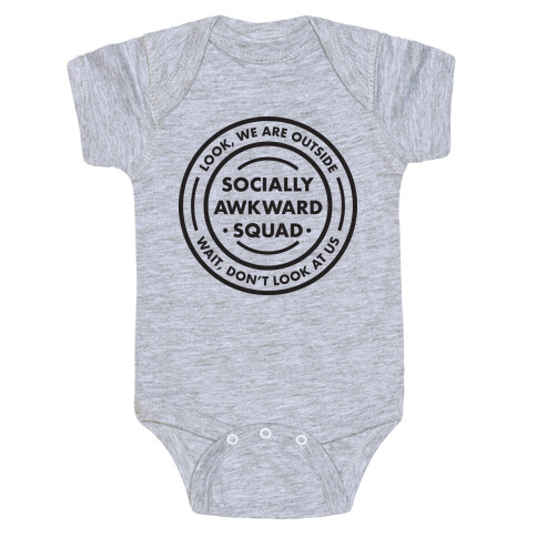 Socially Awkward Squad Baby One-Piece