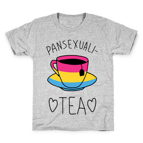 Pansexuali-TEA Kids T-Shirt