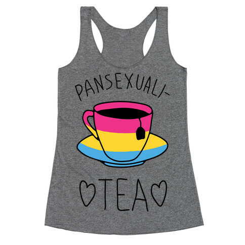 Pansexuali-TEA Racerback Tank Top