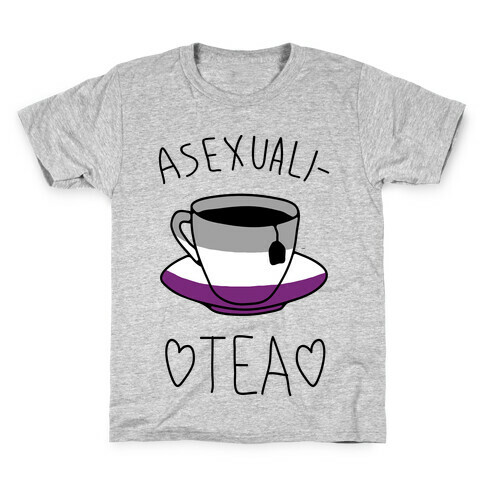 Asexuali-TEA Kids T-Shirt