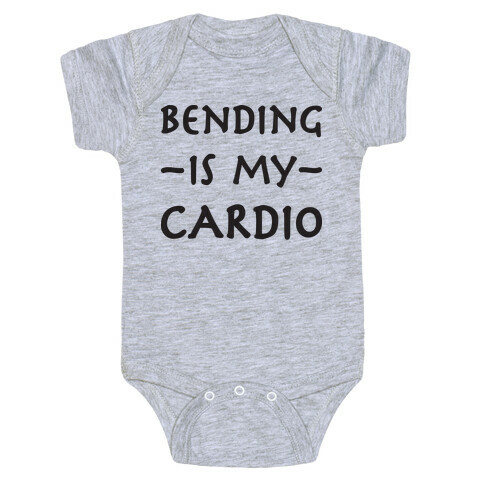 Bending Is My Cardio Baby One-Piece