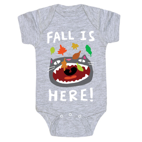 Fall Is Here Cat Baby One-Piece