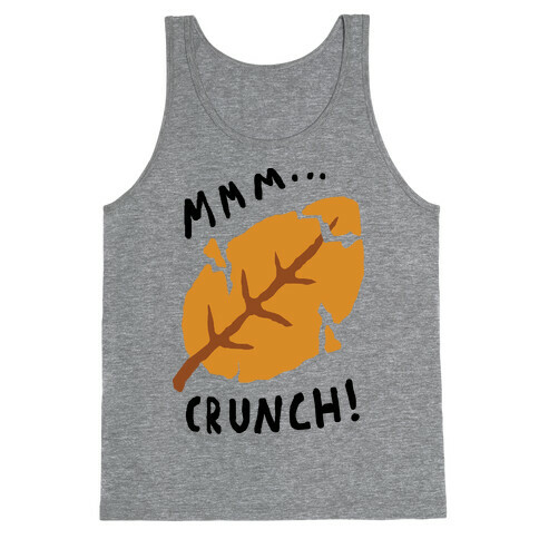 Mmm Crunch Fall Leaf Tank Top