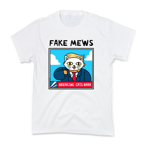 Fake Mews Kids T-Shirt