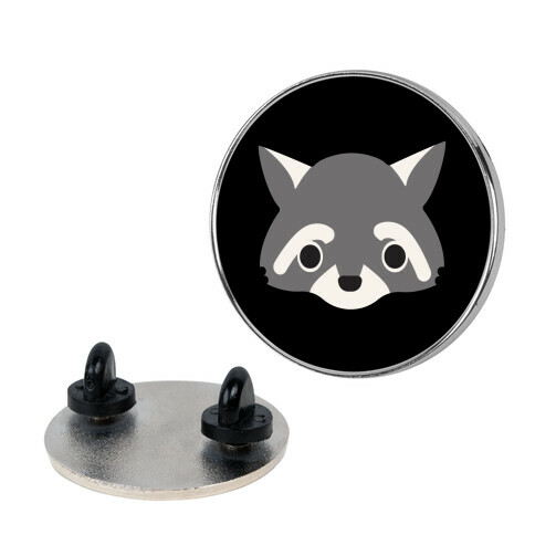 Cute Raccoon Face Pin